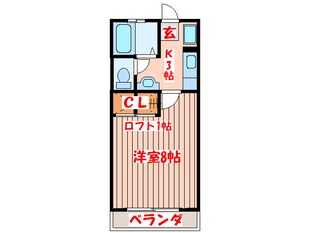 サンハイツの物件間取画像